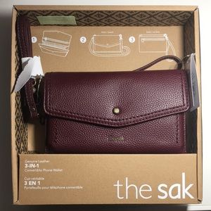 The Sak 3 in 1 Phone Wallet, Wristlet, Crossbody